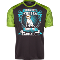 I Am Happiest When With My Labrador Dog