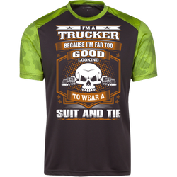 Trucker Far Too Good Looking Wear Suit Tie